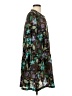 Warm 100% Polyester Paisley Green Casual Dress Size 4 (2) - photo 4