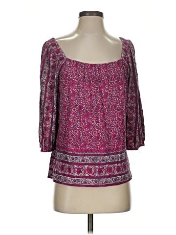 Lucky Brand 3/4 Sleeve Blouse (view 1)