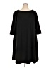 Lane Bryant Solid Black Casual Dress Size 14 - 16 Plus - photo 1
