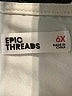 Epic Threads Floral White Dress Size 6X - photo 3