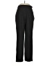 Larry Levine Solid Black Dress Pants Size 8 Petite - photo 1