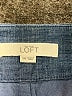 Ann Taylor LOFT 100% Cotton Paisley Blue Shorts Size 14 - photo 3