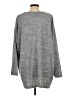 Zenana Outfitters Gray Pullover Sweater Size L - photo 2