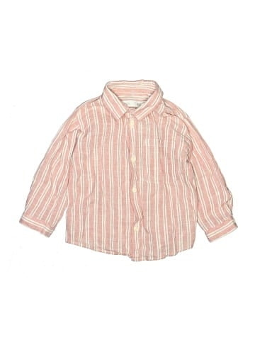 Zara Long Sleeve Button-Down Shirt (view 1)