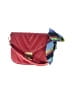 MCM 100% Leather Chevron-herringbone Red Leather Crossbody Bag One size - photo 1