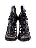 Vince Camuto 100% Leather Black Sandals Size 9 1/2 - photo 2