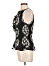 Allison Taylor 100% Polyester Black Sleeveless Blouse Size L - photo 5
