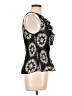 Allison Taylor 100% Polyester Black Sleeveless Blouse Size L - photo 4