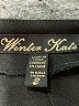 Winter Kate 100% Polyester Solid Black Shorts Size 2 - photo 3