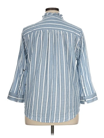 Sundance 3/4 Sleeve Button-Down Shirt (view 2)