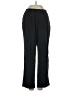 Lands' End Solid Black Dress Pants Size S - photo 1