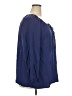 Ellos 100% Rayon Blue 3/4 Sleeve Blouse Size 22 - photo 4