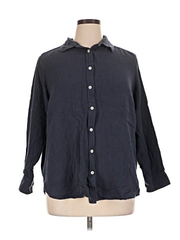 Foxcroft Long Sleeve Button-Down Shirt (view 1)
