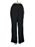 Lands' End Solid Black Dress Pants Size S - photo 2