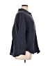 Foxcroft Houndstooth Black Long Sleeve Button-Down Shirt Size 1X - photo 4