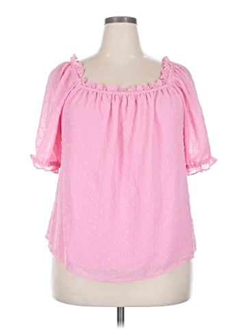 CeCe Short Sleeve Blouse (view 1)
