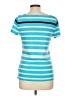Chaps 100% Cotton Stripes Blue Short Sleeve T-Shirt Size L - photo 2