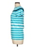 Chaps 100% Cotton Stripes Blue Short Sleeve T-Shirt Size L - photo 5