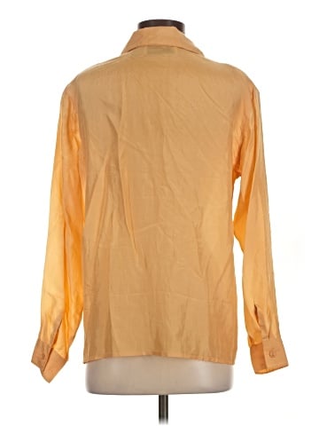 Assorted Brands Long Sleeve Silk Top (view 2)