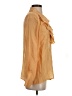 Assorted Brands 100% Silk Gold Long Sleeve Silk Top Size S - photo 4