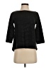Club Monaco 100% Polyester Black 3/4 Sleeve Top Size XS - photo 1