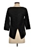 Club Monaco 100% Polyester Black 3/4 Sleeve Top Size XS - photo 2