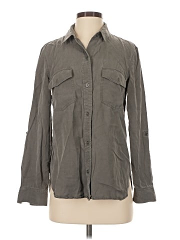 Theory Long Sleeve Button-Down Shirt (view 1)