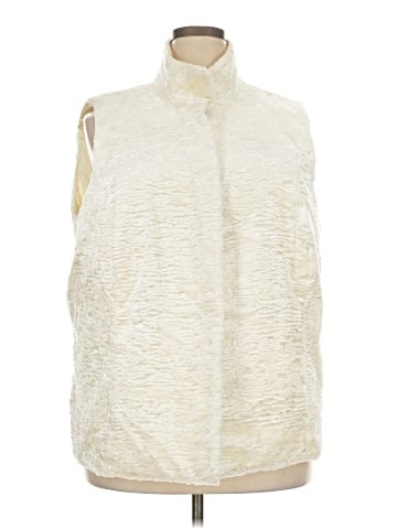 Lauren by Ralph Lauren Faux Fur Vest (view 1)