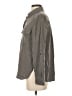 Theory Solid Green Gray Long Sleeve Button-Down Shirt Size S - photo 5