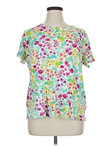 Laura Scott Short Sleeve Blouse (view 1)