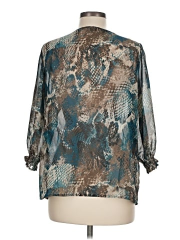 Valerie Stevens 3/4 Sleeve Blouse (view 2)