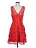Adelyn Rae 100% Recycled Polyester Red Cocktail Dress Size M - photo 2