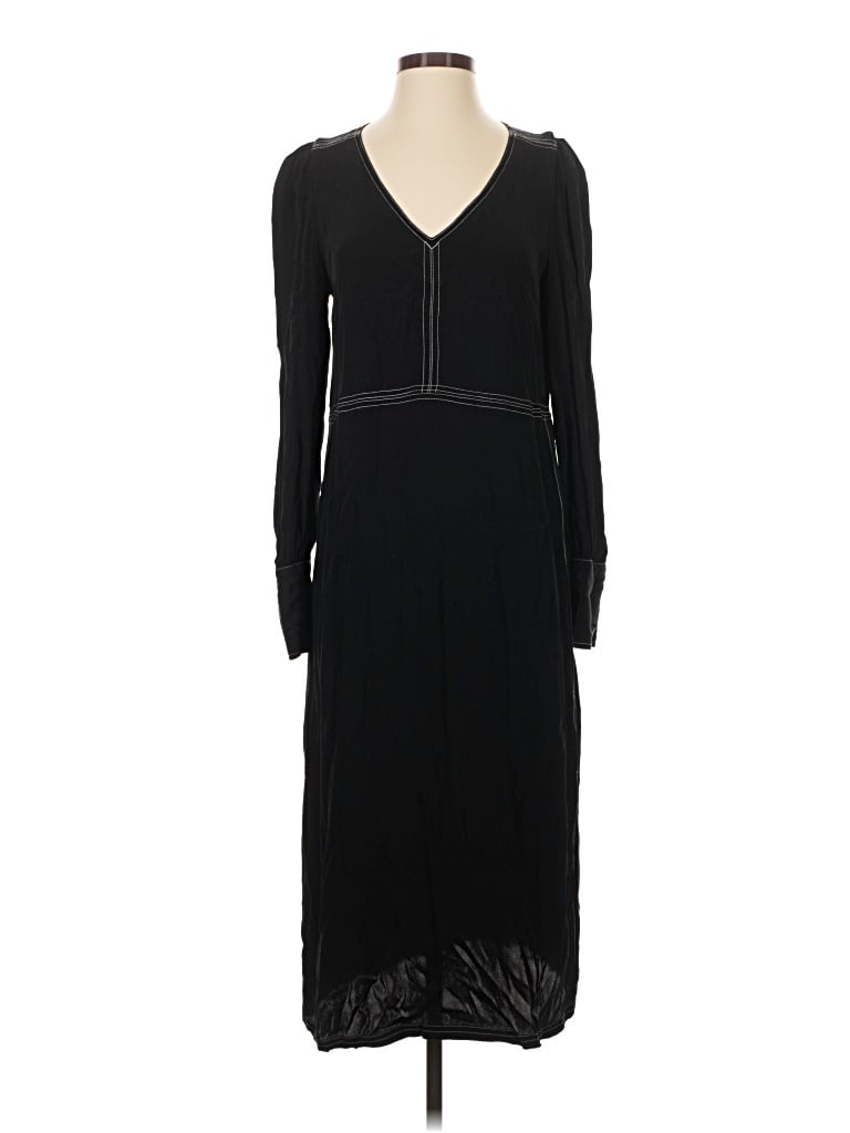 Pre-owned Something Navy Casual Dress In Black
