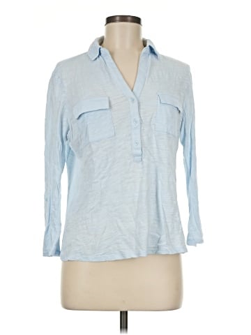 Jones New York Long Sleeve Polo (view 1)
