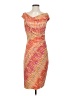 Vince Camuto Tie-dye Orange Cocktail Dress Size M - photo 1