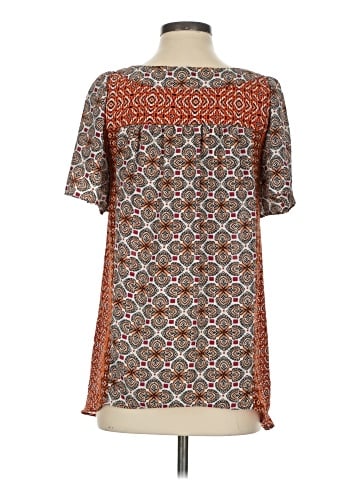 NY Collection Short Sleeve Blouse (view 2)