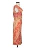 Vince Camuto Tie-dye Orange Cocktail Dress Size M - photo 4