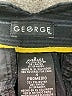 George Stripes Black Dress Pants Size 4 - photo 4