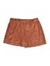 Soma Solid Brown Shorts Size XS - photo 2