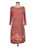 Max Studio Tweed Red Casual Dress Size L - photo 1