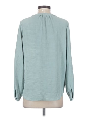 Adrianna Papell Long Sleeve Blouse (view 2)