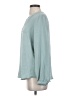 Adrianna Papell 100% Polyester Teal Long Sleeve Blouse Size S - photo 5