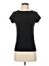 Three Dots Black Short Sleeve Turtleneck Size XS (estimated) - photo 1