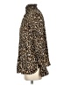 H&M Animal Print Brown Long Sleeve Blouse Size S - photo 5