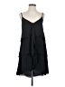 H&M 100% Polyester Black Casual Dress Size 8 - photo 1