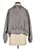 Gracia 100% Polyester Solid Gray Windbreaker Size M - photo 1