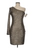 GB Metallic Silver Cocktail Dress Size M - photo 1