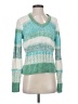 CAbi Color Block Green Pullover Sweater Size S - photo 1