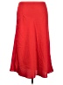 J.Crew 100% Polyester Solid Red Formal Skirt Size XL - photo 2