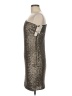GB Metallic Silver Cocktail Dress Size M - photo 5